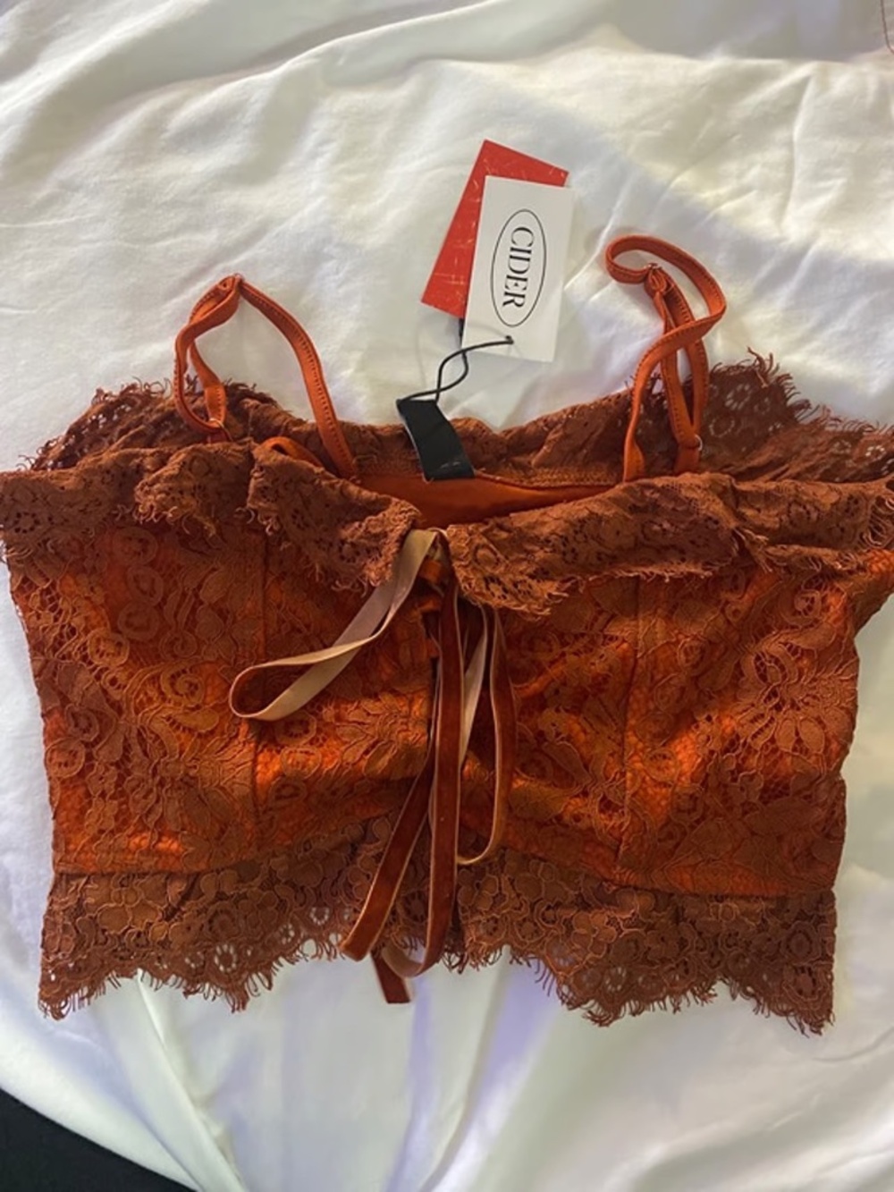 Cider Lace Top